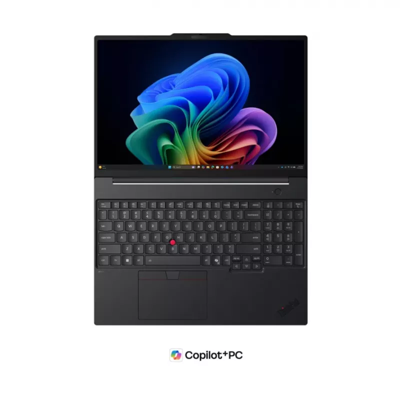 Lenovo ThinkPad T16 Gen 5 21WT000WMH ärisülearvuti, Intel Core Ultra 5 325, 16-tolline WUXGA, 16GB LPDDR5x, 512GB SSD, Windows 11 Pro, inglise QWERTY klaviatuur