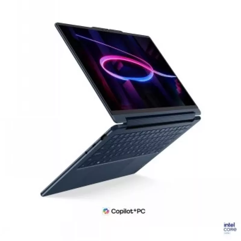 Lenovo Yoga 9 2-in-1 14IPH11 Intel, Cosmic Blue, 14 tolli OLED puuteekraan 2.8K WQXGA+, Intel Core Ultra 7 355, 32 GB LPDDR5X, 1 TB SSD, Intel Graphics, Windows 11 Home, inglise klaviatuur, taustvalgustusega, Wi-Fi 7, Bluetooth 5.4, ilma toiteadapterita