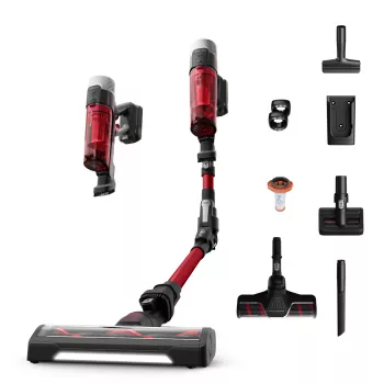 ROWENTA X-Force Flex 9.60 Complete RH2099 Juhtmeta Tolmuimeja, Must/Punane