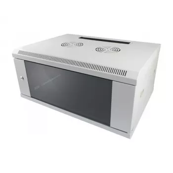 ALLNET ALL-SMC6406GRAU 19 inch 6U seinakapp võrguseadmetele, helehall, SMC-seeria