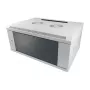 ALLNET ALL-SMC6406GRAU 19 inch 6U seinakapp võrguseadmetele, helehall, SMC-seeria