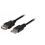 EFB Premium USB 2.0 pikenduskaabel 10 m must