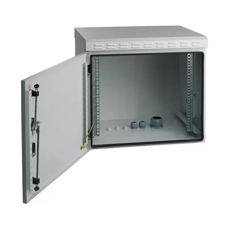 EFB-Elektronik 19 inch seinakapp IP55, 12U, terasuks, sügavus 450 mm, RAL 7035