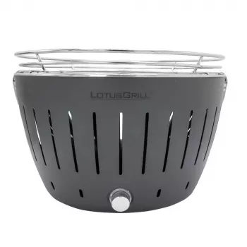 LotusGrill G340 Table Top Charcoal Barbecue 32 cm Anthracite with USB
