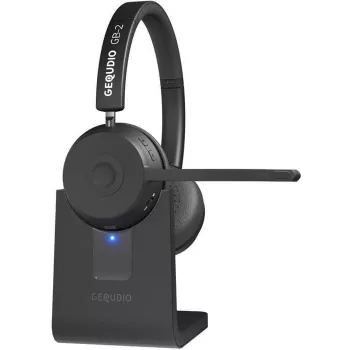 GEQUDIO Bluetooth Headset GB-2 laadimisjaamaga - Peakomplekt