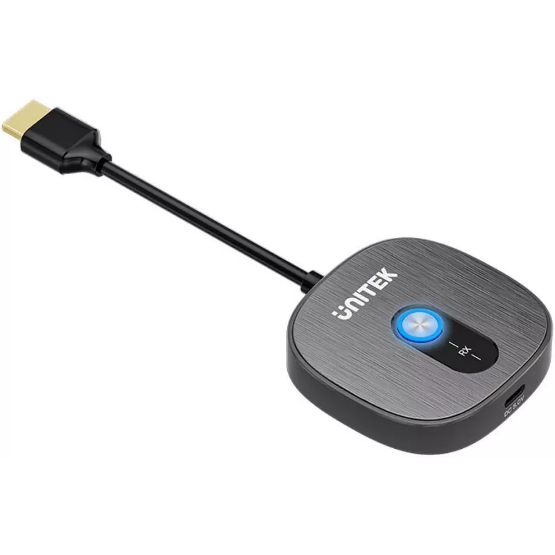 Unitek Täiendav Juhtmevaba HDMI Vastuvõtja V1711A Saatjale, Must