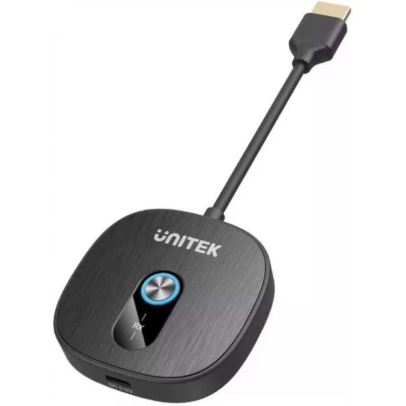 Unitek Täiendav Juhtmevaba HDMI Vastuvõtja V1711A Saatjale, Must