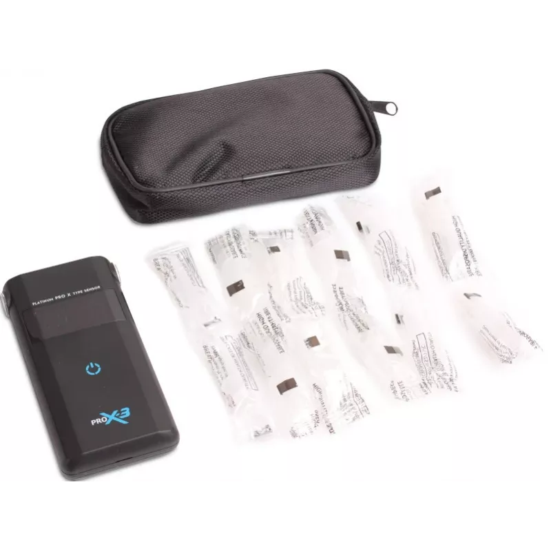 AlcoFind PRO-X-3 alkomeeter suudikutega, 12-kuuline kalibreerimine
