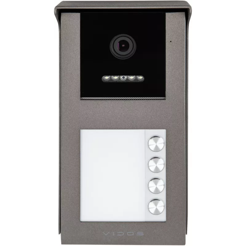 VIDOS IPX S101-4 välipaneel 2MP 1080p IP65 vandalismikindel
