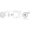 Hikvision DS-2CD2083G2-LI2U(2.8mm)(BLACK) 8MP AcuSense fikseeritud kuul-IP-kaamera nutika hübriidvalgusega