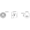 Hikvision DS-2CD2H123G2-LIZS2UY/SL(2.8-12mm)/O-STD 2MP AcuSense Turret IP-kaamera välklambi ja helihäirega