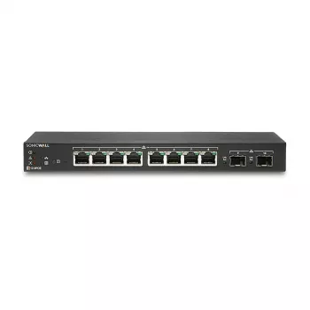 SonicWall Switch SWS12-8 - Hallatav Gigabit Ethernet lüliti - 8 x 10/100/1000 + 2 x Gigabit SFP - lauaarvuti