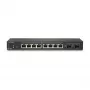 SonicWall Switch SWS12-8 - Hallatav Gigabit Ethernet lüliti - 8 x 10/100/1000 + 2 x Gigabit SFP - lauaarvuti