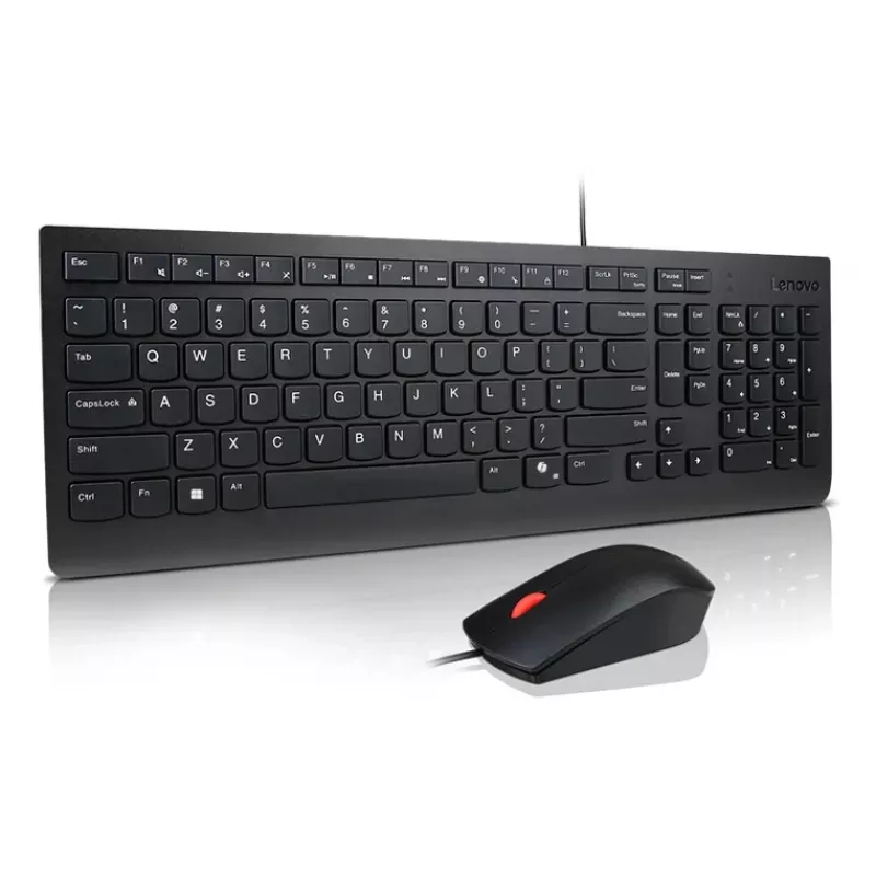 Lenovo Essential Wired Keyboard & Mouse Set Nordic (Soome/Rootsi) Copilot