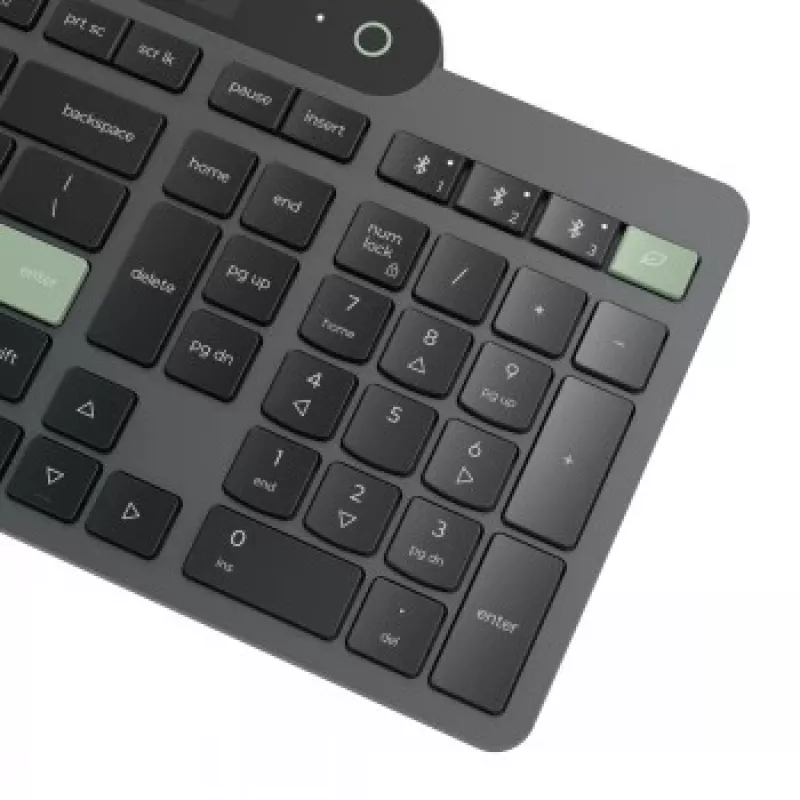 Lenovo Self-Charging Bluetooth Keyboard Nordic (Finnish/Swedish) Storm Grey