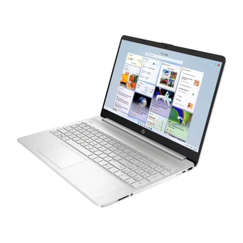 HP Laptop 15s-fq5606ng, Intel Core i5-1235U, 16GB RAM, 512GB SSD, 15.6 inch FHD, Windows 11 Home, hõbedane (taastatud toode)