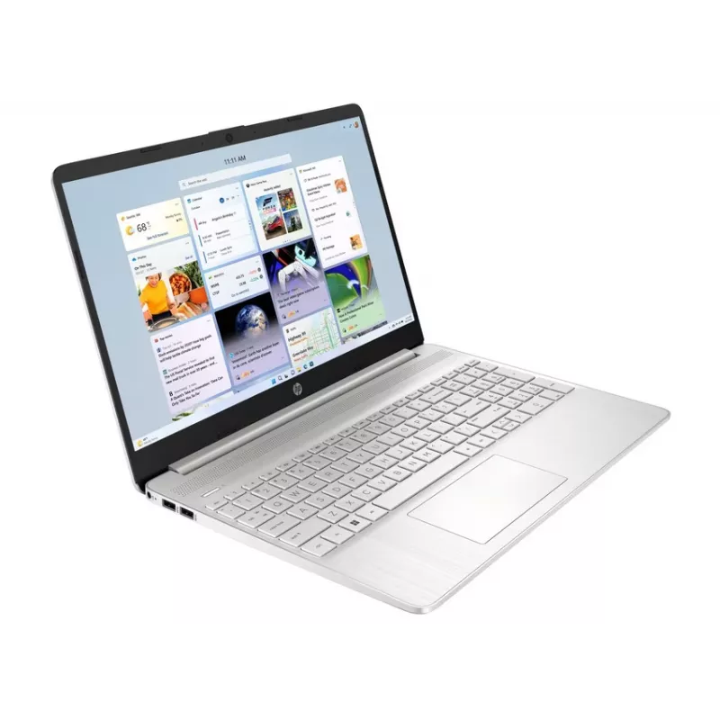 HP Laptop 15s-fq5606ng, Intel Core i5-1235U, 16GB RAM, 512GB SSD, 15.6 inch FHD, Windows 11 Home, hõbedane (taastatud toode)