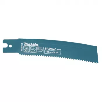 Makita E-26222 Saeleht pöördsaele, juhtmevaba pöördsaag JR003G, lõikepikkus 145 mm, bimetall