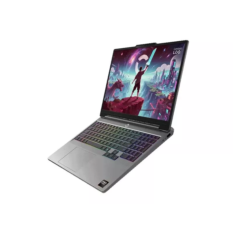 Lenovo LOQ 15AHP11 AMD mängusülearvuti, 15.3 inch IPS WUXGA Anti-Glare, AMD Ryzen 7, 16 GB DDR5, 512 GB SSD, NVIDIA GeForce RTX 5060 8 GB, Windows 11 Home, Luna Grey