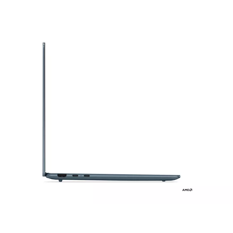 Lenovo Yoga Slim 7 14AKP10 AMD sülearvuti, 14 inch OLED WUXGA, AMD Ryzen AI 5 340, 16GB LPDDR5, 512GB SSD, AMD Radeon 840M graafika, Windows 11 Home, Tidal Teal, Põhjamaade klaviatuur