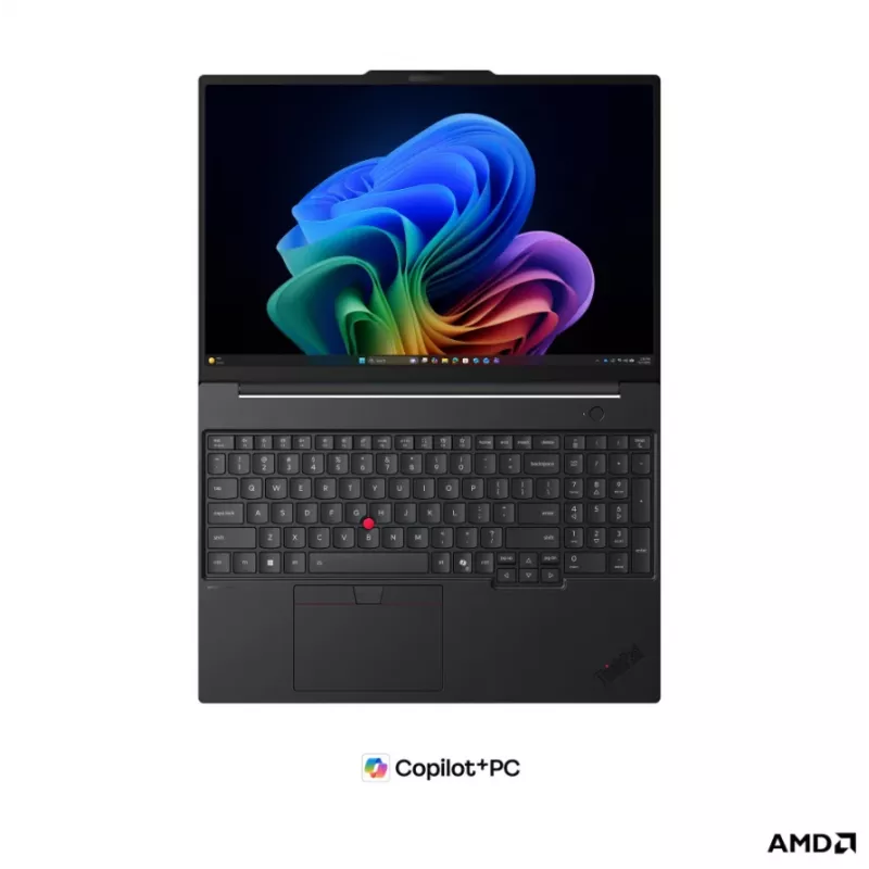 Lenovo ThinkPad T16 G5 AMD ärisülearvuti, 16 inch WUXGA IPS, AMD Ryzen AI 5 PRO 440, 16GB DDR5, 512GB SSD, AMD Radeon 840M, Windows 11 Pro, must, Põhjamaade klaviatuur