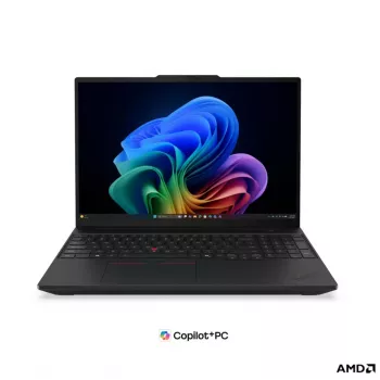 Lenovo ThinkPad T16 G5 AMD ärisülearvuti, 16 inch WUXGA IPS, AMD Ryzen AI 5 PRO 440, 16GB DDR5, 512GB SSD, AMD Radeon 840M, Windows 11 Pro, must, Põhjamaade klaviatuur