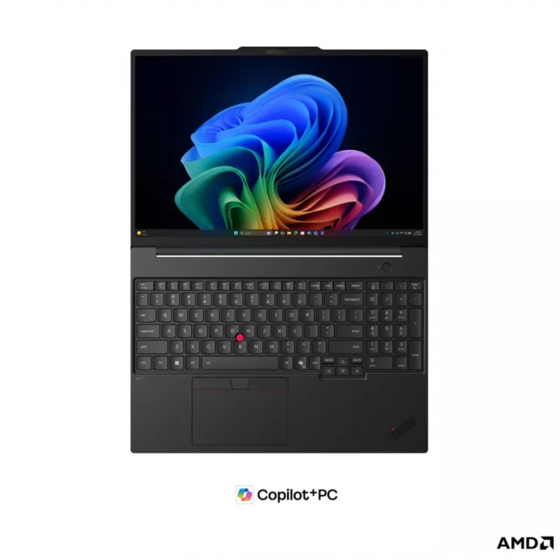 Lenovo ThinkPad T16 G5 AMD 16 inch WUXGA IPS sülearvuti, AMD Ryzen AI 5 PRO 440, 16GB DDR5, 512GB SSD, AMD Radeon 840M, Windows 11 Pro, must