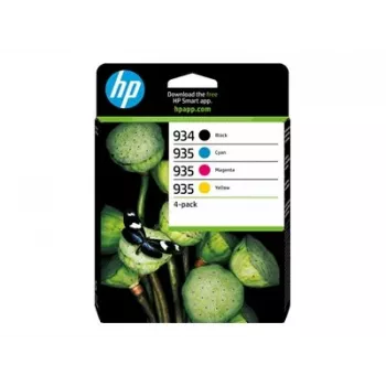 HP 934 Must / 935 CMY tindikassett 4-pakk
