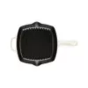 Le Creuset Signature Square Grill Pan 26cm Meringue