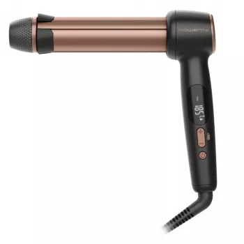 Rowenta CF4620E0 Twist Curl Lokitang - Keraamiline, Ioonkonditsioneer, 27/32/38mm, LCD-ekraan, 86W, Must/Vask