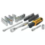 DEWALT DWMT81610-0 10-osaline 1/4-tollise ajamiga meetriline pesakomplekt (4-13mm) pesasiiniga