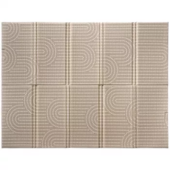 Beaba 915074 Kahepoolne Mängumatt 200 x 150 cm Arch Brown