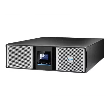 Eaton 9PX G2 9PX6KIRTNG2 UPS - 6000 VA / 6000 W - Online Double Conversion - 3U Rack/Tower - Must, Hõbe
