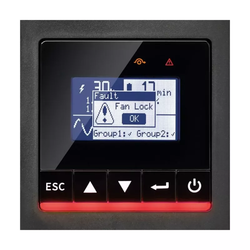 Eaton 9PX G2 9PX6KIRTNG2 UPS - 6000 VA / 6000 W - Online Double Conversion - 3U Rack/Tower - Must, Hõbe