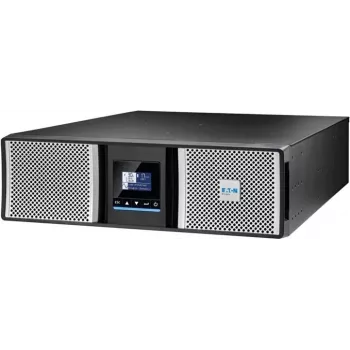 Eaton 9PX G2 9PX6KIRTNG2 UPS - 6000 VA / 6000 W - Online Double Conversion - 3U Rack/Tower - Must, Hõbe