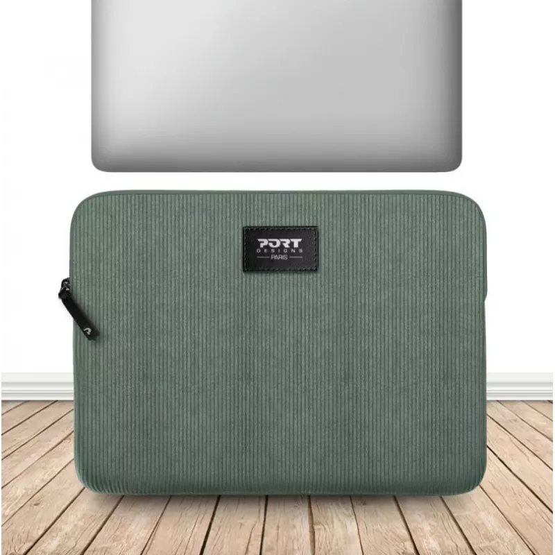 PORT DESIGNS MILANO II ECO Laptop Sleeve 13/14 inch Olive Green