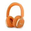 Guess Bluetooth On-Ear kõrvaklapid Rectangle Metal Script Orange