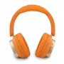 Guess Bluetooth On-Ear kõrvaklapid Rectangle Metal Script Orange