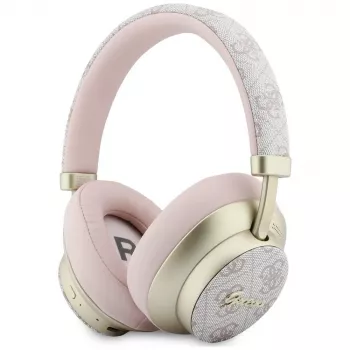 Guess GUE005458 Ümberkõrvaklapid Bluetoothiga ja ENC-ga, Roosa