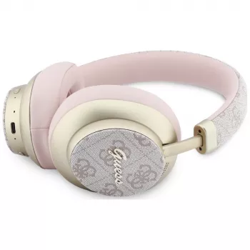 Guess GUE005458 Ümberkõrvaklapid Bluetoothiga ja ENC-ga, Roosa
