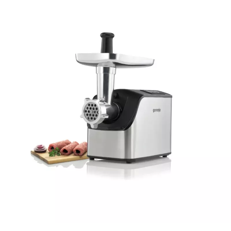 Gorenje MG2202XE Hakklihamasin, roostevaba teras/must, 2200 W, 2,2 kg/min