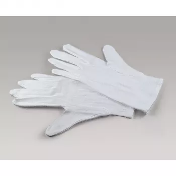 Kaiser Cotton Gloves - Large - White - 1 Pair