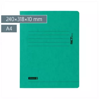 BRUNNEN FACT!plus Legal Document Folder DIN A4 Green