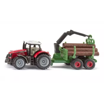 SIKU Blister Massey Ferguson koos metsaveokiga