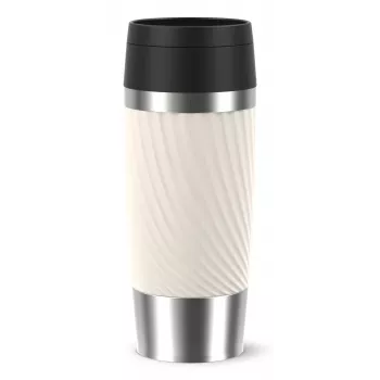 EMSA TRAVEL MUG Classic Twist (Koorevärv/roostevaba teras, 0,36 liitrit)