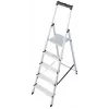 Krause SOLIDY 1x5 126238 Ühepoolne redel, 5 astet, alumiinium, kandevõime 150 kg
