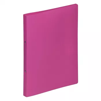 PAGNA Ring Binder A4 16 mm PP 2-Ring Mechanism Dark Pink
