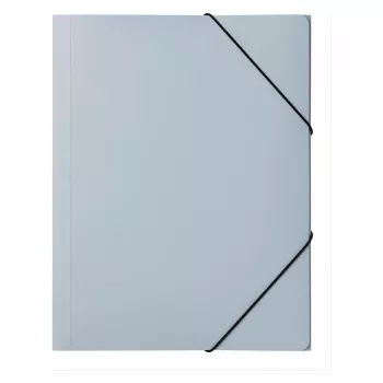 PAGNA Elasticated Corner Folder Pastell eco A4 PP Pastel Blue for Documents A4