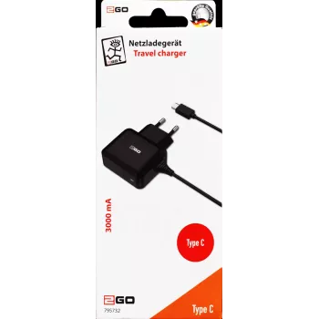 2GO 795732 Sisekasutuseks mõeldud AC/DC adapter 5V 1A must