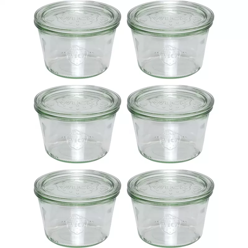 WECK Mold Jar 370ml Set of 6